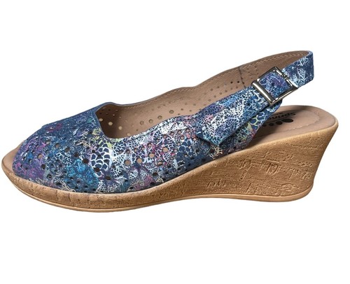 Sandali con zeppa spring step - zeppa,